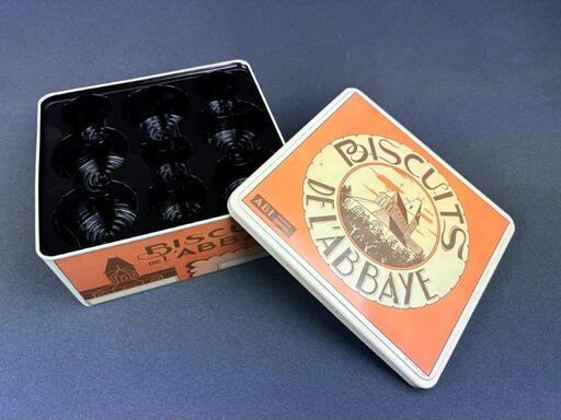 Boite à biscuits l'Abbaye